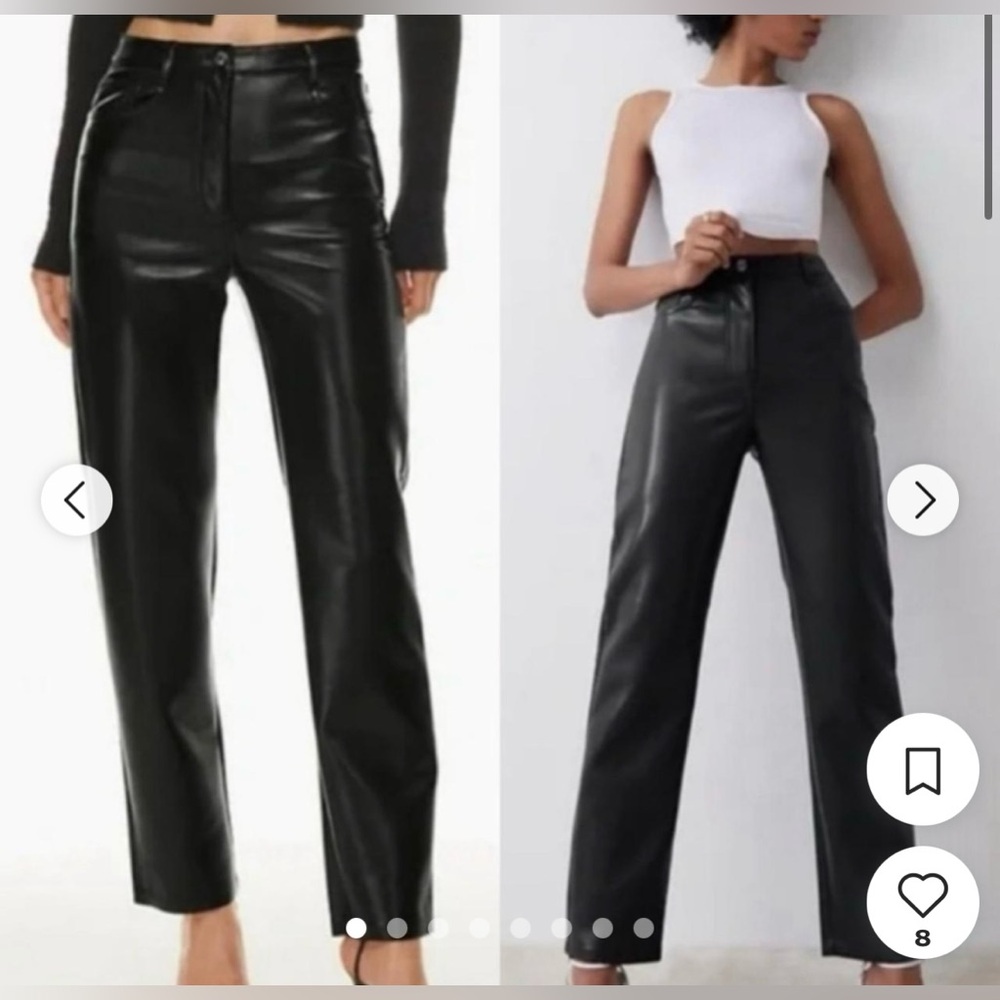 Aritzia Wilfred faux leather pants